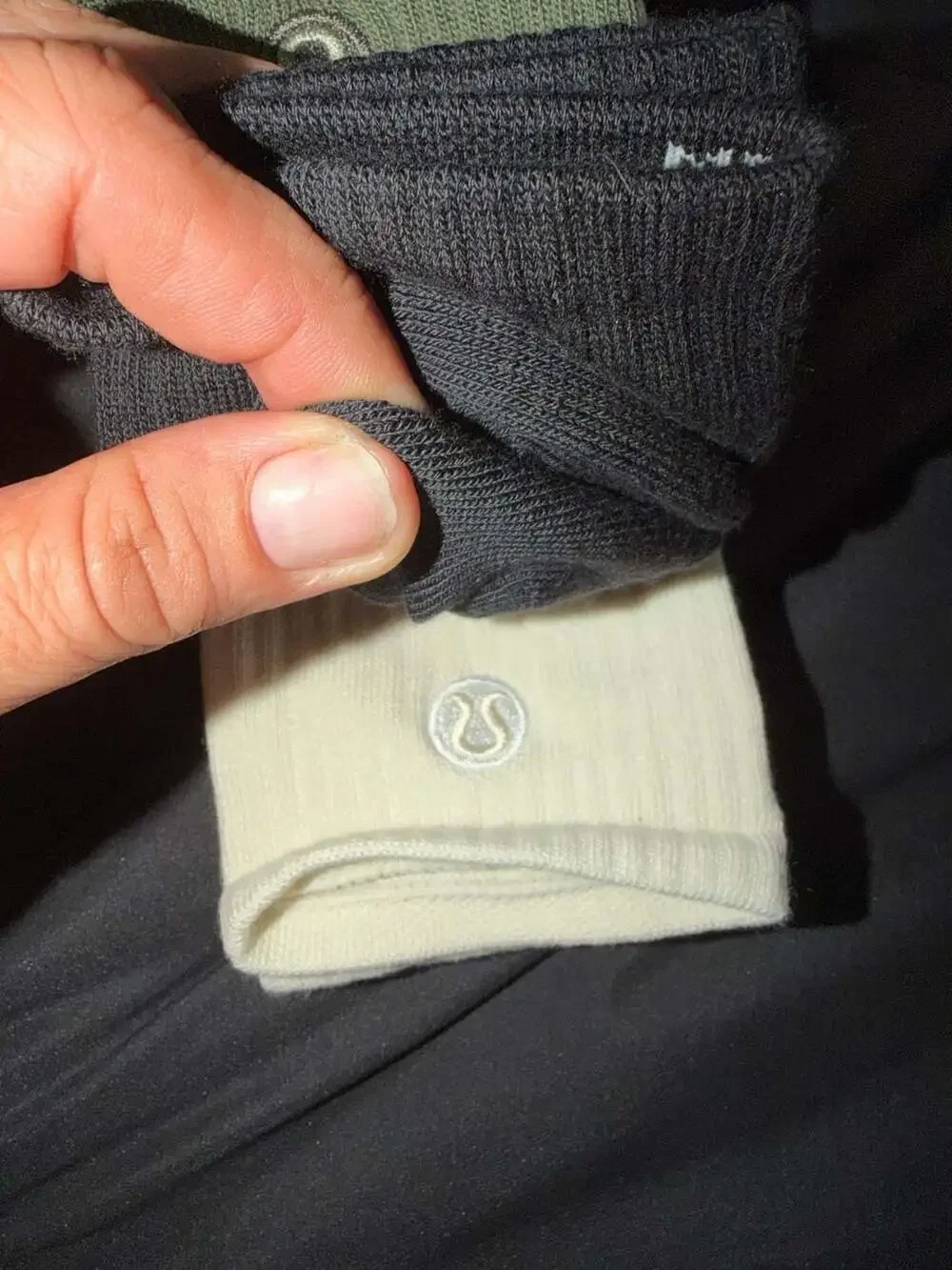Lululemon Unisex Daily Essential Crew Socks 3 Pack Size M